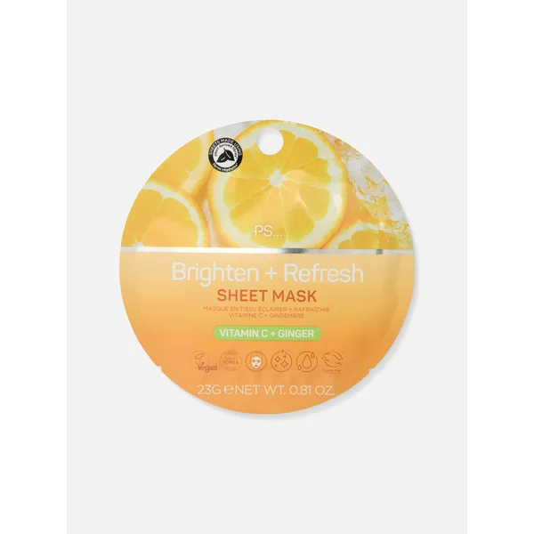 PS... Vitamin C and Ginger Sheet Mask - Multi
