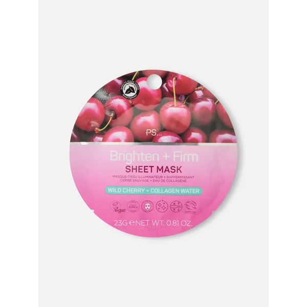 PS... Wild Cherry and Collagen Sheet Mask - Multi