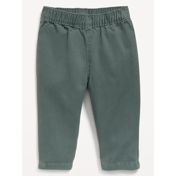 Pull-On Twill Pants for Baby - Terrestrial Green