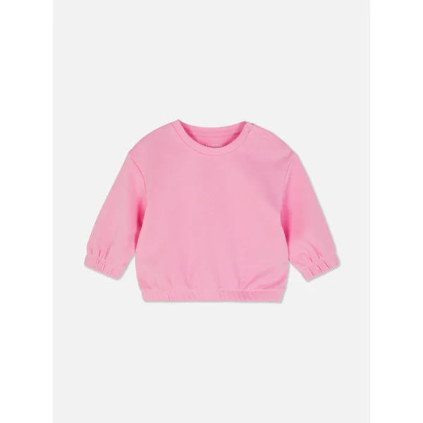Pullover Sweatshirt - Pink