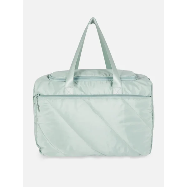 Quilted Underseat Cabin Bag - Green