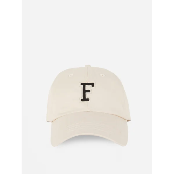 Relaxed Initial Cap - Beige