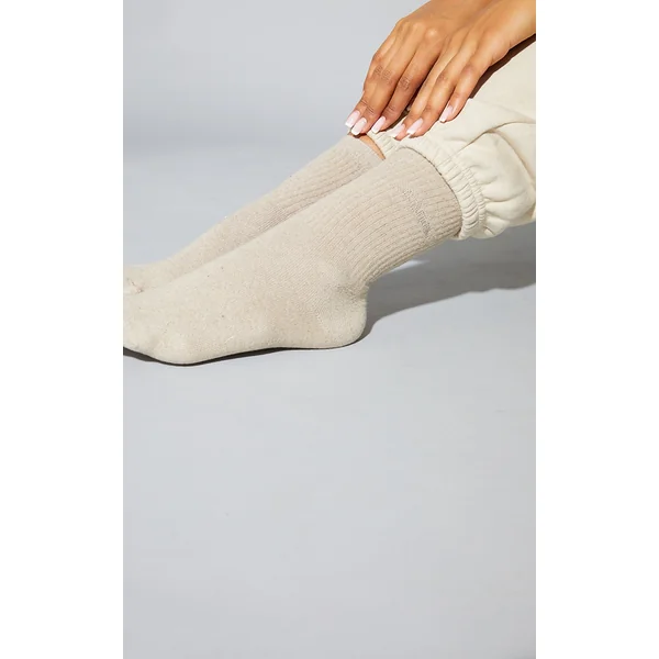 RENEW PRETTYLITTLETHING Taupe Socks