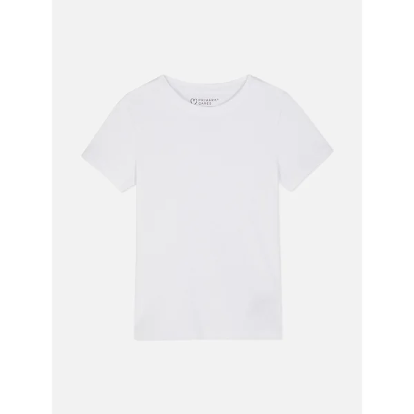 Ribbed T-Shirt - White