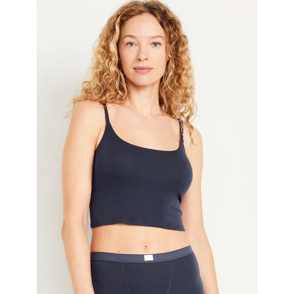 Rib-Knit Brami Top - In the Navy