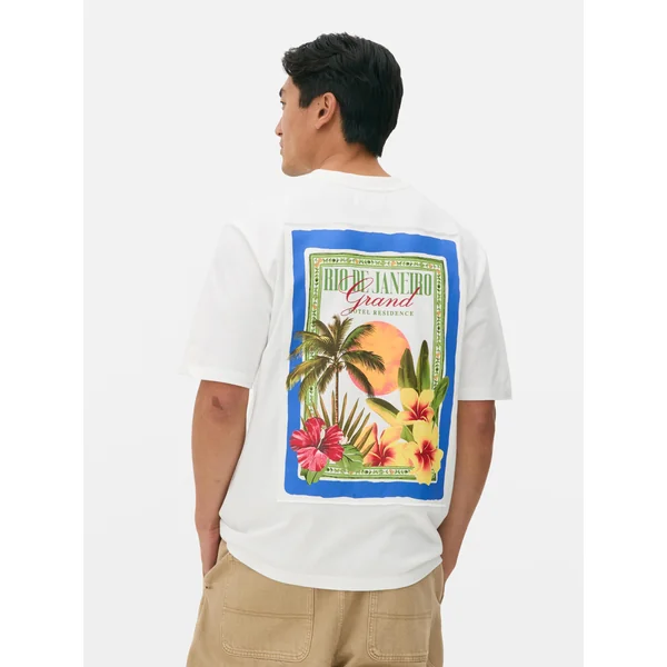 Rio De Janeiro T-Shirt - Ivory