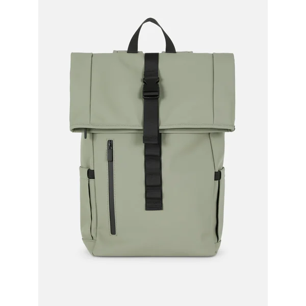 Roll Top Backpack - Light Green
