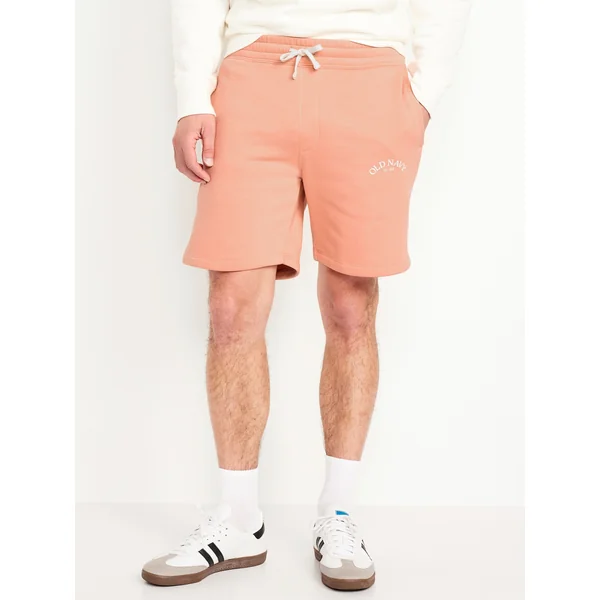 Rotation Logo Shorts -- 7-inch inseam - SPRING BUD