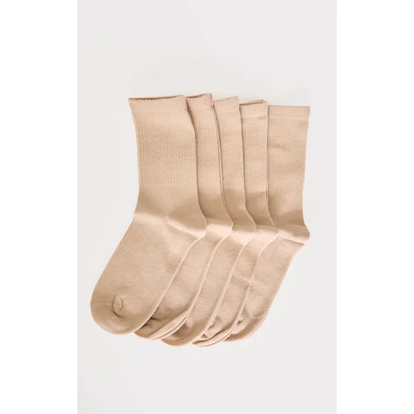 Sand Basic Sport Socks 5 Pack