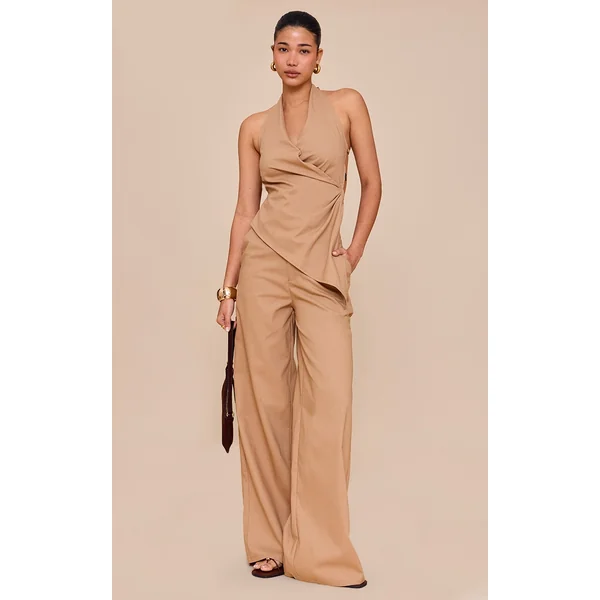 Sand Wide Leg Pants