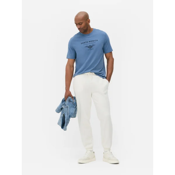 Santa Monica Motorsport T-Shirt - Blue Heather