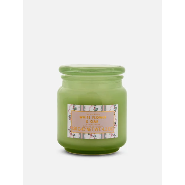 Scented Suction Lid Jar Candle - Green