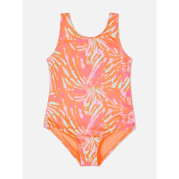 Scoop Back Swimsuit - Multi