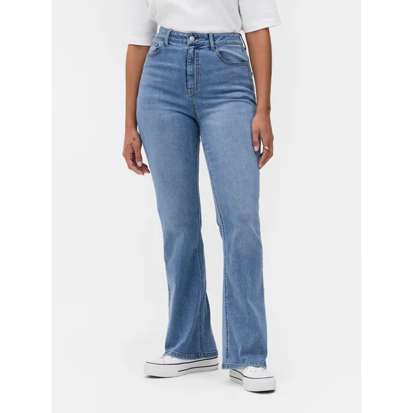 Sculpting Slim Flare Jeans - Mid Blue