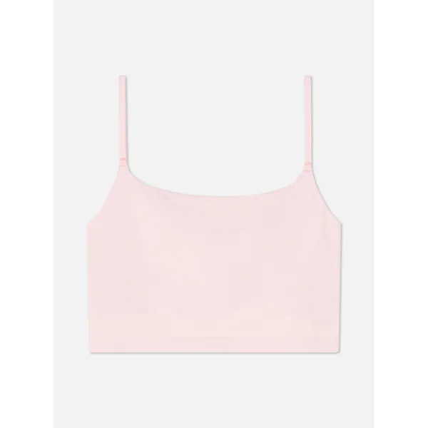 Seamless Cropped Cami - Pink