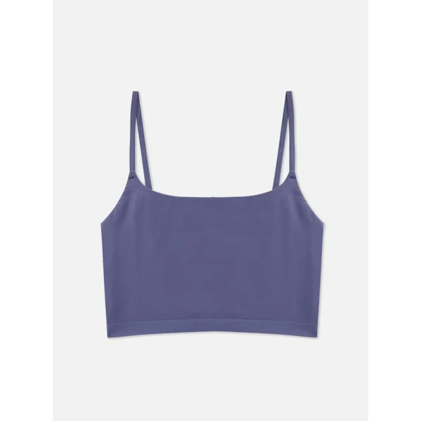 Seamless Cropped Pajama Cami - Navy