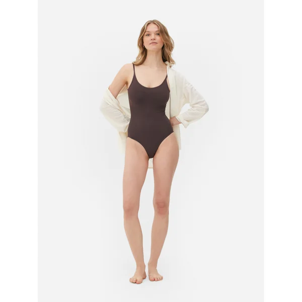 Seamless Scoop Neck Shapewear Bodysuit - Fig