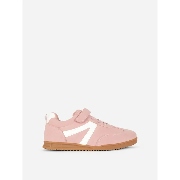 Self-Closing Low Tops - Pink