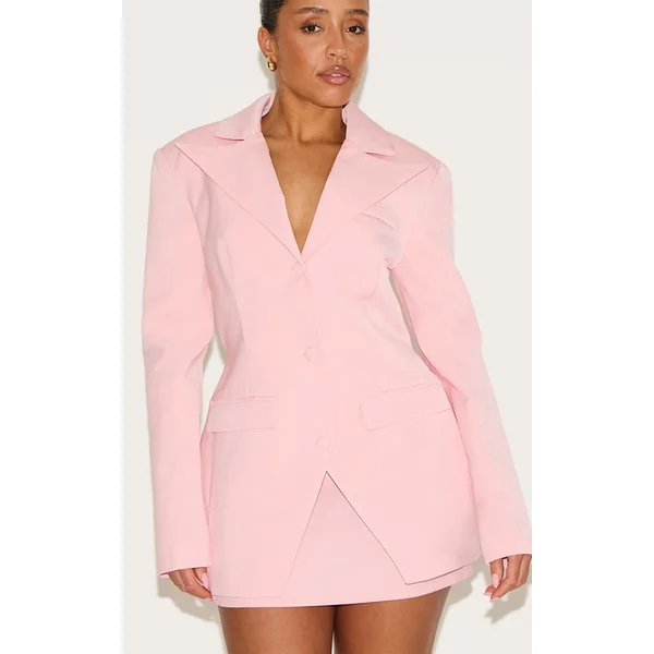 Shape Blush Linen Look Mini Skirt