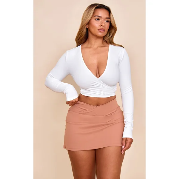 Shape Bone Active Sculpt Wrap Top