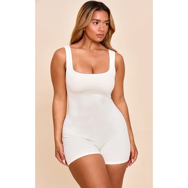 Shape Butter Cream Active Sculpt Square Neck Unitard