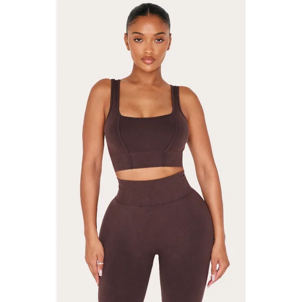 Shape Chocolate Sculpt Active Cupped Long Line Sports Bra