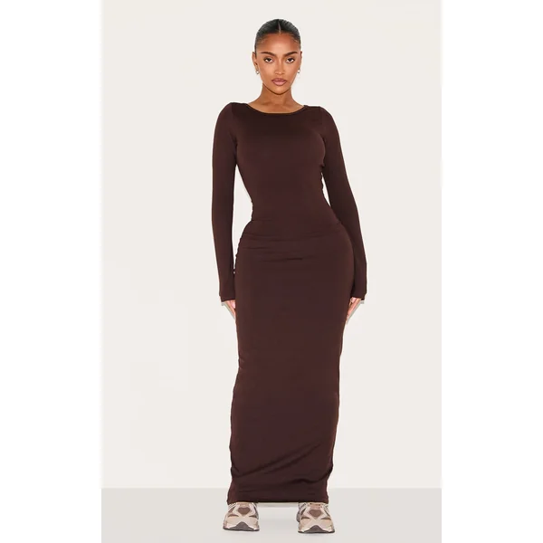 Shape Chocolate Sculpt Maxi Skirt