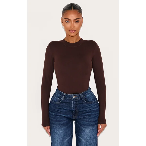 Shape Chocolate Sculpted Long Sleeve Bodysuit