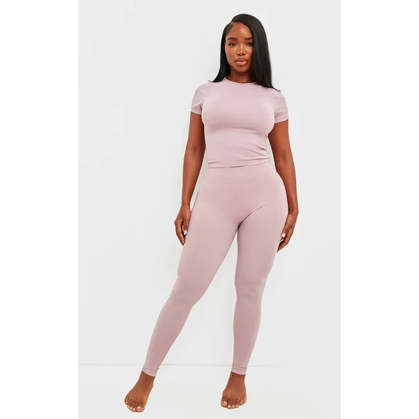 Shape Mauve Stretch Seamless Leggings