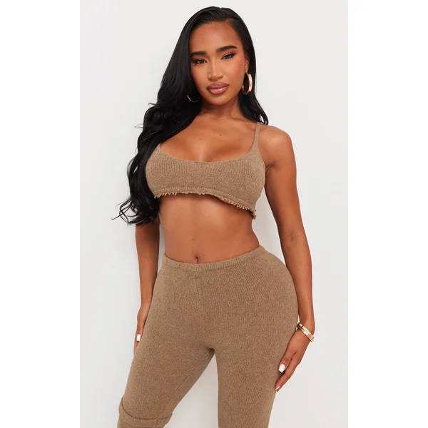 Shape Mocha Knit Extreme Crop Bralet