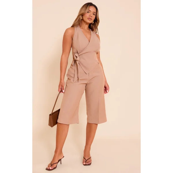 Shape Mocha Tailored Woven Longline Shorts