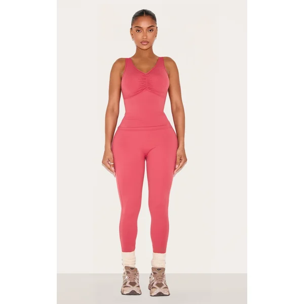 Shape Rose Active Ruched High Waisted Leggings