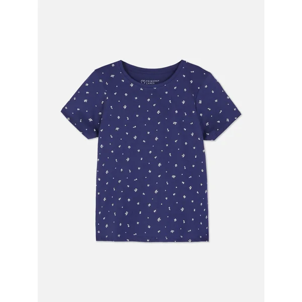 Short Sleeve Graphic T-Shirt - Navy