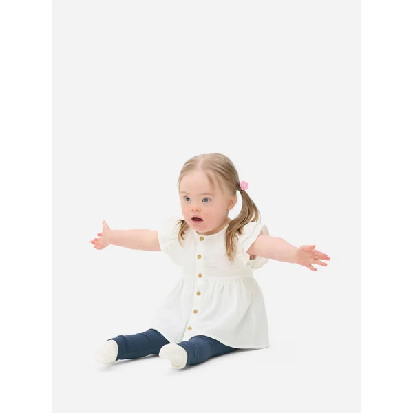 Short Sleeve Voile Blouse - White