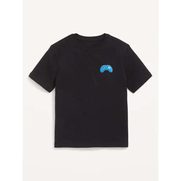 Short-Sleeve Graphic T-Shirt for Boys - BlackJack