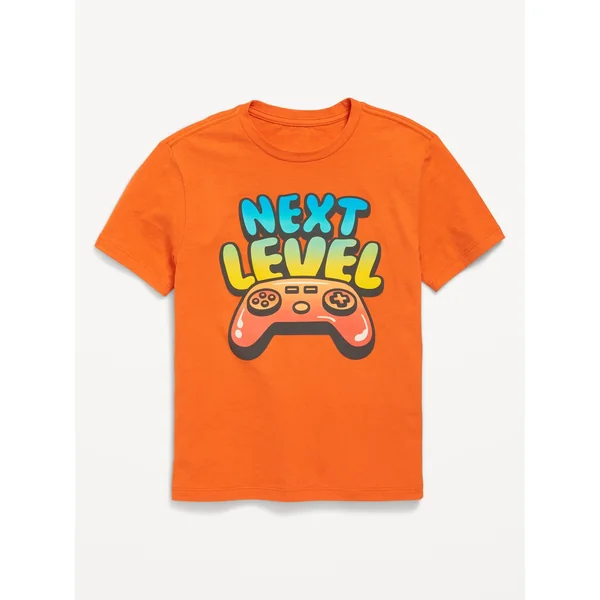 Short-Sleeve Graphic T-Shirt for Boys - Cirrus Sunset