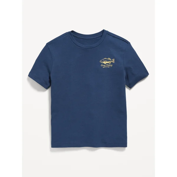 Short-Sleeve Graphic T-Shirt for Boys - OBSCURE NIGHT