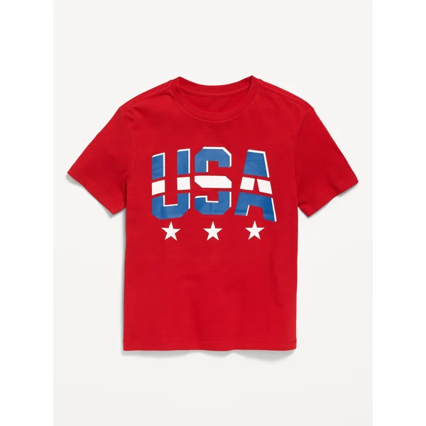 Short-Sleeve Graphic T-Shirt for Boys - Robbie Red