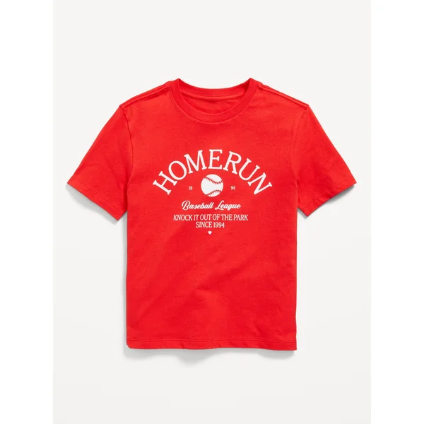 Short-Sleeve Graphic T-Shirt for Boys - Scotty Red