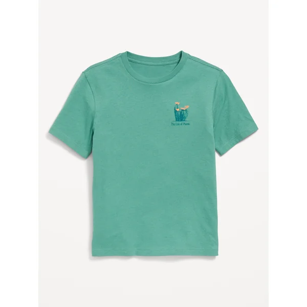 Short-Sleeve Graphic T-Shirt for Boys - The Life of Plants