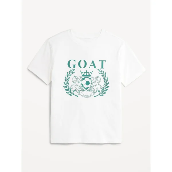 Short-Sleeve Graphic T-Shirt for Boys - White Lilies