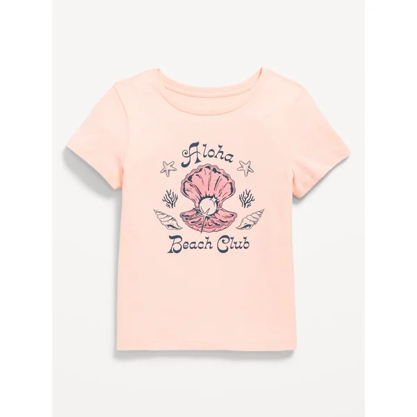 Short-Sleeve Graphic T-Shirt for Girls - Aloha Beach Club