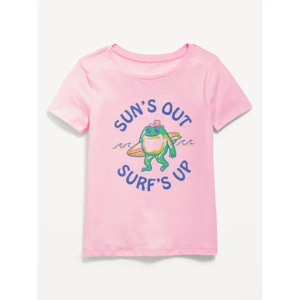 Short-Sleeve Graphic T-Shirt for Girls - Oleander
