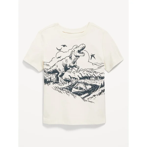 Short-Sleeve Graphic T-Shirt for Toddler Boys - Creme De La Creme