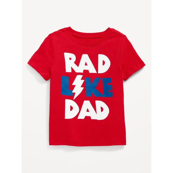 Short-Sleeve Graphic T-Shirt for Toddler Boys - Rad Like Dad