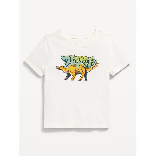 Short-Sleeve Graphic T-Shirt for Toddler Boys - Sea Salt