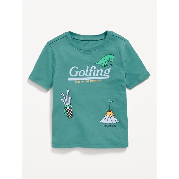 Short-Sleeve Graphic T-Shirt for Toddler Boys - Swaying Palm