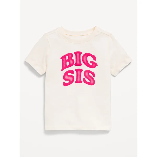 Short-Sleeve Graphic T-Shirt for Toddler Girls - Creme De La Creme