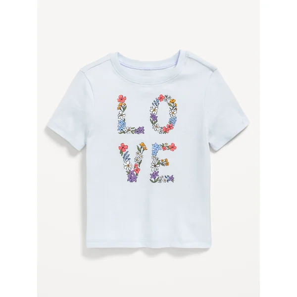 Short-Sleeve Graphic T-Shirt for Toddler Girls - ROCK POOL