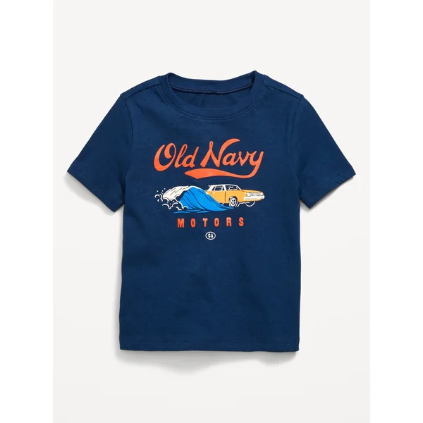 Short-Sleeve Logo-Graphic T-Shirt for Toddler Boys - OBSCURE NIGHT